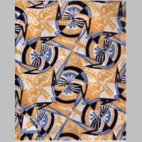 Unknown textile design produced by the Wiener Werkstatte in 1910..jpg